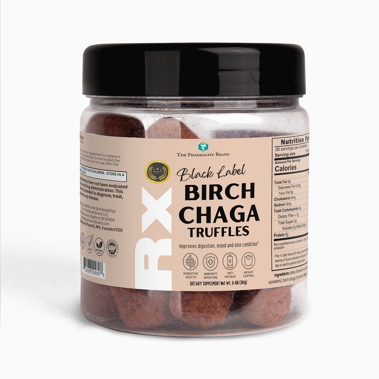 Birch Chaga Truffles